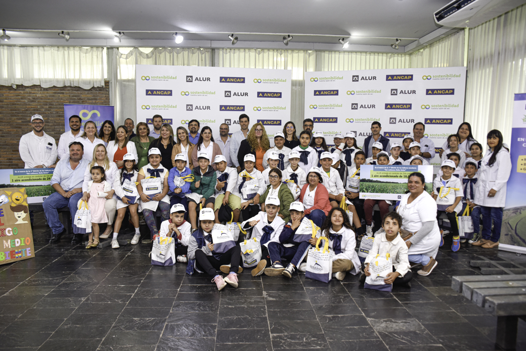 ALUR y Campo Limpio realizaron cierre de talleres escolares "Así cuidamos Bella Unión"